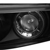 Spec-D Tuning 2LHP-GAL99JM-APC | Mitsubishi Galant Projector Headlights Black; 1999-2002 Alternate Image 3