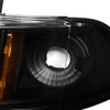 Spec-D Tuning 2LHP-GAL99JM-APC | Mitsubishi Galant Projector Headlights Black; 1999-2002 Alternate Image 6