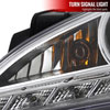 Spec-D Tuning 2LHP-GENS210-TM | Hyundai Genesis Led Projector Headlight Chrome Housing; 2010-2012 Alternate Image 4