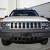 Spec-D Tuning 2LHP-GKEE93JM-TM | Jeep Grand Cherokee Halo Led Projector Black; 1993-1998 Alternate Image 11