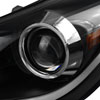 Spec-D Tuning 2LHP-HTRA11JM-TM | Hyundai Elantra Projector Headlight Black Housing; 2011-2013 Alternate Image 2