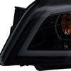 Spec-D Tuning 2LHP-IPA06G-TM | Chevrolet Impala Halo Projector Headlight Gloss Black Housing Smoke Lens; 2006-2012 Alternate Image 4