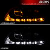 Spec-D Tuning 2LHP-IS30001JM-TM | Lexus Is300 Projector Headlight Black Housing; 2001-2005 Alternate Image 1