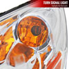 Spec-D Tuning 2lhp-lgy10-go | SPEC-D Tuning Subaru Legacy Headlights - Chrome; 2010-2012 Alternate Image 2