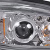 Spec-D Tuning 2LHP-MBU04-TM | Spec-D Malibu Projector Headlights; 2004-2008 Alternate Image 2