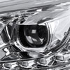 Spec-D Tuning 2LHP-MBU11-RS | Chevrolet Malibu Projector Headlight Chrome Housing; 2013-2016 Alternate Image 2