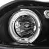 Spec-D Tuning 2LHP-MBU99JM-TM | Chevrolet Malibu Halo Led Projector Black; 1999-2003 Alternate Image 2