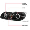 Spec-D Tuning 2LHP-MBU99JM-TM | Chevrolet Malibu Halo Led Projector Black; 1999-2003 Alternate Image 4