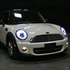 Spec-D Tuning 2LHP-MINI06G-V2-TM | Mini Cooper Smoked Projector Headlights With Light Bar; 2007-2012 Alternate Image 10