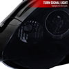 Spec-D Tuning 2LHP-RSX02G-TM | Acura Rsx Smoked Lens Gloss Black Housing Projector Headlights; 2002-2004 Alternate Image 4