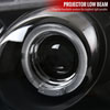 Spec-D Tuning 2LHP-SEN00JM-TM | Nissan Sentra Halo Led Projector Black; 2000-2003 Alternate Image 2