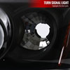 Spec-D Tuning 2LHP-SEN00JM-TM | Nissan Sentra Halo Led Projector Black; 2000-2003 Alternate Image 4