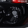 Spec-D Tuning 2lhp-sen04g-tm | SPEC-D Tuning Nissan Sentra Glossy Black Projector Headlight; 2004-2006 Alternate Image 4