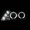 Spec-D Tuning 2LHP-SEN95-TM | Nissan Sentra Halo Led Projector Chrome; 1995-1999 Alternate Image 1