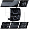 Spec-D Tuning 2LHP-SIV14G-TM | Silverado Smoke Projector Headlight With Led; 2014-2015 Alternate Image 1