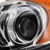 Spec-D Tuning 2LHP-SON02-RS | Hyundai Sonata Projector Headlight Chrome Housing; 2002-2005 Alternate Image 1