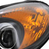 Spec-D Tuning 2LHP-SON02JM-RS | Hyundai Sonata Led Projector Headlight Black Housing; 2002-2004 Alternate Image 3