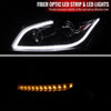 Spec-D Tuning 2lhp-sou10g-tm | SPEC-D Tuning Kia Soul LED Bar Projector Headlight Glossy Black; 2010-2011 Alternate Image 2