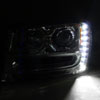 Spec-D Tuning 2LHP-TBLZ02-V2-RS | Chevrolet Trailblazer Projector Headlight Chrome Housing; 2002-2009 Alternate Image 1