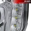 Spec-D Tuning 2LHP-TBLZ02-V2-RS | Chevrolet Trailblazer Projector Headlight Chrome Housing; 2002-2009 Alternate Image 5