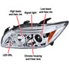 Spec-D Tuning 2LHP-TC05-TM | Spec-D Scion Tc Halo Projector Headlights; 2004-2006 Alternate Image 12