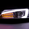 Spec-D Tuning 2LHP-TC11-TM | Scion Tc Projector Headlights With Led Light Bar - Chrome; 2011-2013 Alternate Image 1