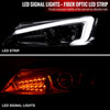 Spec-D Tuning 2LHP-TC11-TM | Scion Tc Projector Headlights With Led Light Bar - Chrome; 2011-2013 Alternate Image 2