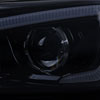 Spec-D Tuning 2LHP-TC11G-TM | Scion Tc Projector Headlights With Led Light Bar - Glossy Black; 2011-2013 Alternate Image 4