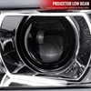 Spec-D Tuning 2lhp-tun07-g2-tm | SPEC-D Tuning Toyota Tundra Projector Headlight - Chrome Housing - Clear Lens - LED Tube; 2007-2013 Alternate Image 2