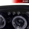 Spec-D Tuning 2LHP-WRX05G-TM | Subaru Impreza Smoked Lens Gloss Black Housing Projector Headlights; 2004-2005 Alternate Image 4