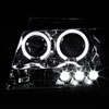 Spec-D Tuning 2LHP-XTE05-TM | Nissan Xterra Halo Led Projector Chrome; 2005-2012 Alternate Image 1