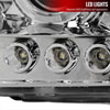 Spec-D Tuning 2LHP-XTE05-TM | Nissan Xterra Halo Led Projector Chrome; 2005-2012 Alternate Image 5