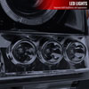 Spec-D Tuning 2lhp-xte05g-tm | SPEC-D Tuning Nissan Xterra Dual Halo LED Pro Headlights; 2005-2012 Alternate Image 5