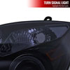 Spec-D Tuning 2LHP-YAR063G-TM | Toyota Yaris Halo Projector Headlight Smoked Lens Gloss Black Housing 3 Door Only; 2005-2008 Alternate Image 5