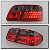 SPYDER 5020659 | xTune Mercedes Benz W210 E-Class LED Tail Lights - Red Smoke; 1996-2002 Alternate Image 10