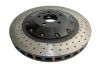 DBA 52778blkxd | 07-11 Audi S6 Front 5000 Series Cross Drilled Rotor w/Black Hat; 2007-2011 Alternate Image 1