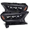 AlphaRex 880123 | 19-21 Ford Ranger NOVA LED Proj Headlight Plnk Style Alpha Blk w/Activ Light/Seq Signal/DRL; 2019-2022 Alternate Image 1