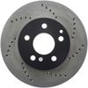 Stoptech 128.35109L | StopTech Mercedes-Benz C250 Sport Cryo Cross Drilled Rotor, Front Left; 2010-2016 Alternate Image 5