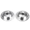 PowerStop jbr788xpr | Power Stop 95-99 Toyota Avalon Rear Evolution Drilled & Slotted Rotors - Pair; 1995-1999 Alternate Image 2