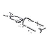 Magnaflow 16596 | Exhaust System for Bel Air V8 3 inch; 1955-1957 Alternate Image 1