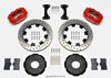 Wilwood 140-7015-dr | Forged Dynalite Front Hat Kit 12.19in Drilled Red 2002 Mitsubishi Lancer; 2002-2002 Alternate Image 1