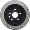 Stoptech 128.44142R | StopTech Lexus IS250 Sport Cross Drilled Brake Rotor, Rear Right; 2006-2015 Alternate Image 7