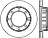 Stoptech 126.68001CSL | StopTech GMC K25/K2500 Pickup Sport Slotted Cryo Brake Rotor, Front Left; 1971-1974 Alternate Image 1