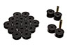 Energy Suspension 2.4106g | 74-75 Jeep CJ5/CJ7/CJ8 Scrambler Black Body (Cab) Mount Set; 1974-1975 Alternate Image 1