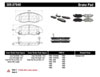 Stoptech 309.07640 | StopTech Sport Brake Pads Acura EL, Front; 1997-2005 Alternate Image 1