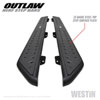 Westin 58-54165 | 2020 Jeep Gladiator Outlaw Nerf Step Bars - Textured Black; 2020-2024 Alternate Image 4