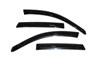 AVS 94455 | 03-08 Pontiac Vibe Ventvisor Outside Mount Window Deflectors 4pc - Smoke; 2003-2008 Alternate Image 1