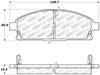 Stoptech 309.06910 | StopTech Sport Brake Pads Nissan Quest, Front; 2004-2017 Alternate Image 1