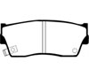 EBC dp6774 | 98-00 Chevrolet Tracker 1.6 (2 Door) Greenstuff Front Brake Pads; 1998-2000 Alternate Image 1