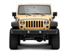 Raxiom j127017 | 07-18 Jeep Wrangler JK Axial Series LED Turn Signals w/ Halo (Smoked); 2007-2018 Alternate Image 1